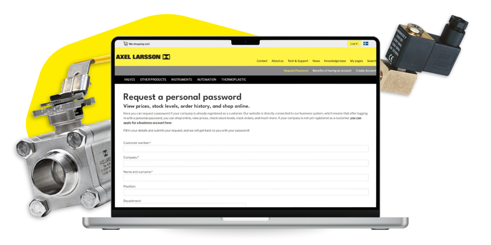 kunskapsbank hemsidan skapa_konto request_password
